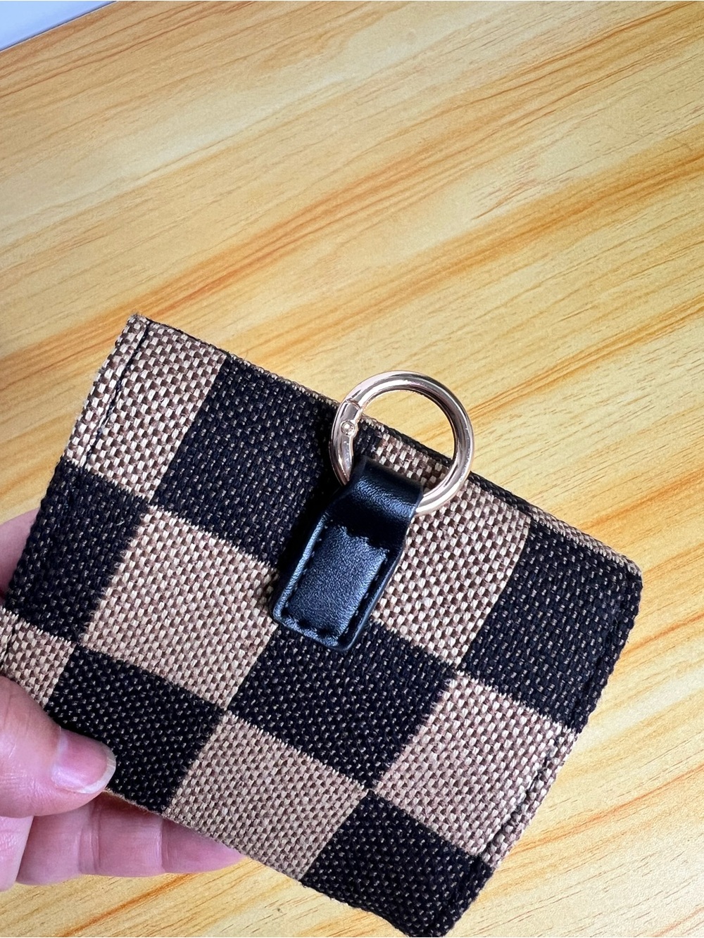 SHEIN Checkered Crossbody and Mini Wallet - Picture 3 of 12